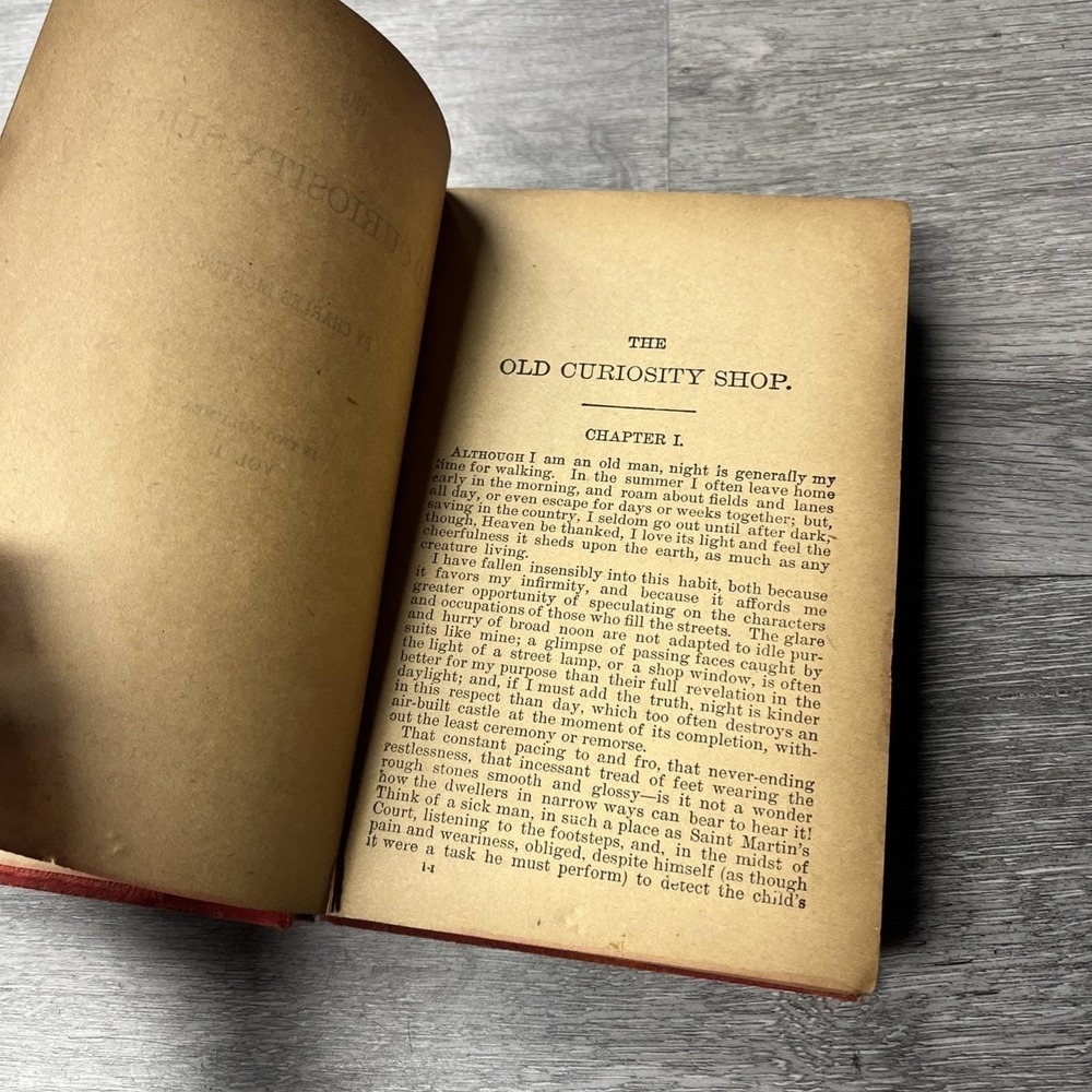 The Old Curiosity Shop by Charles Dickens, published in 1888 by Worthington Co - Picture 4 of 9